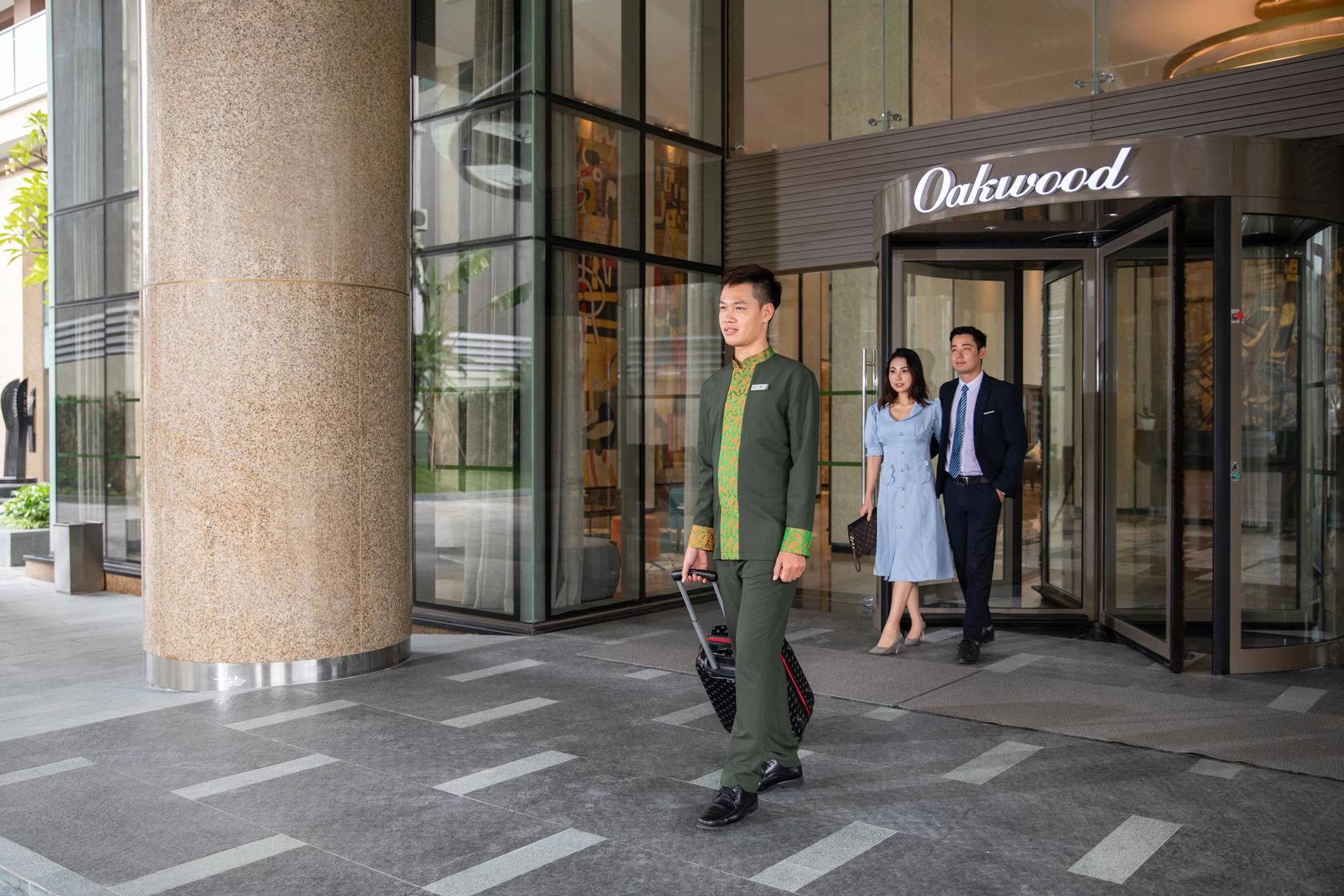 ホテル オークウッド レジデンス ハノイ ハノイ市 エクステリア 写真